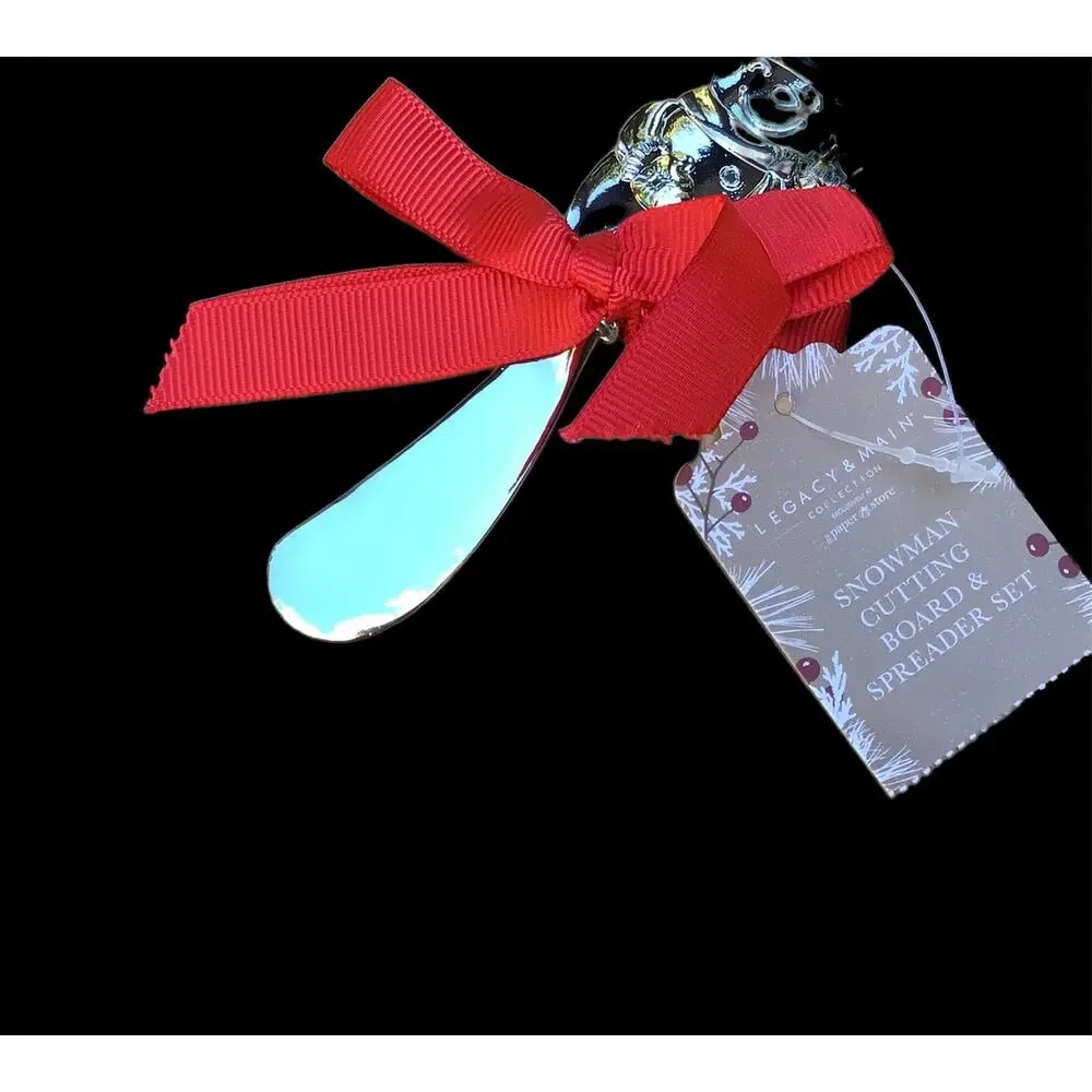 Snowman Cutting Board & Spreader Set Legacy & Main